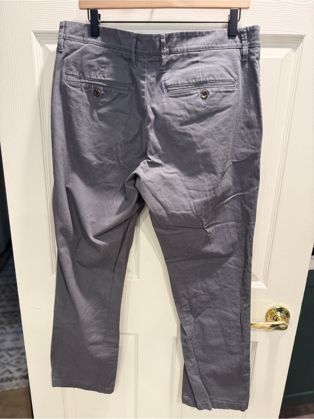 Men’s Goodfellow & Co Every Wear Chino Pants 34x30 Gray Classic Fit - Picture 8 of 10